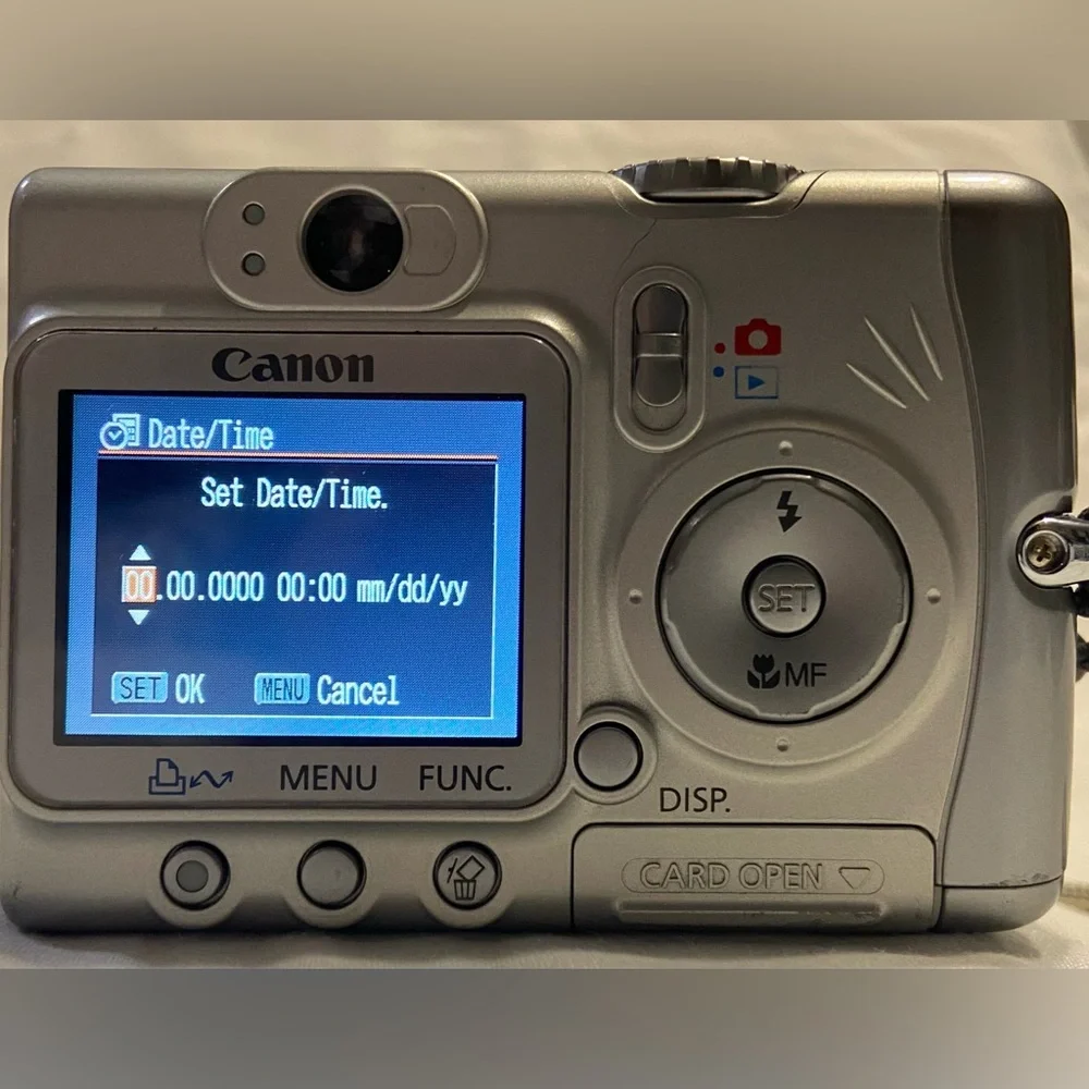 Canon PowerShot A520 Ai AF Digital Camera 4.0 Megapixel 4x Optical Zoom - Works - Picture 5 of 7